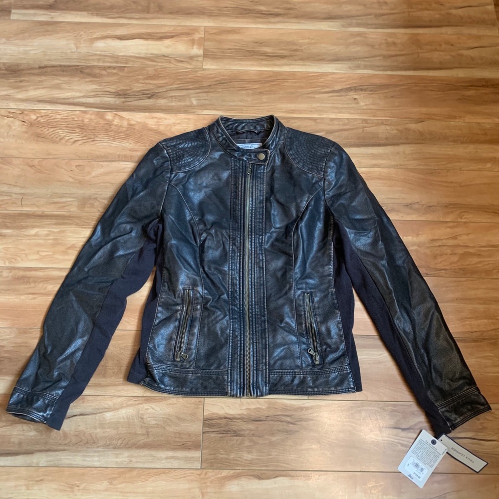 GH Bass & Co Faux leather Jacket